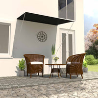 Tenda da Sole Retrattile 200x150 cm Antracite 143759