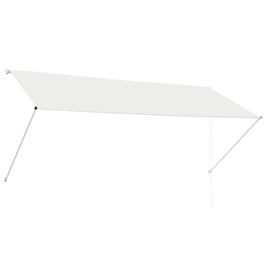 Tenda da Sole Retrattile 300x150 cm Crema 143767