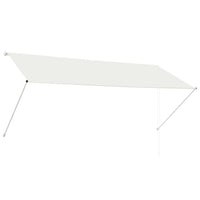 Tenda da Sole Retrattile 300x150 cm Crema 143767