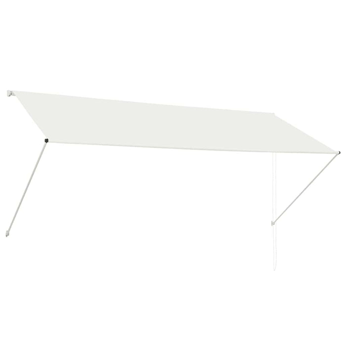 Tenda da Sole Retrattile 300x150 cm Crema 143767