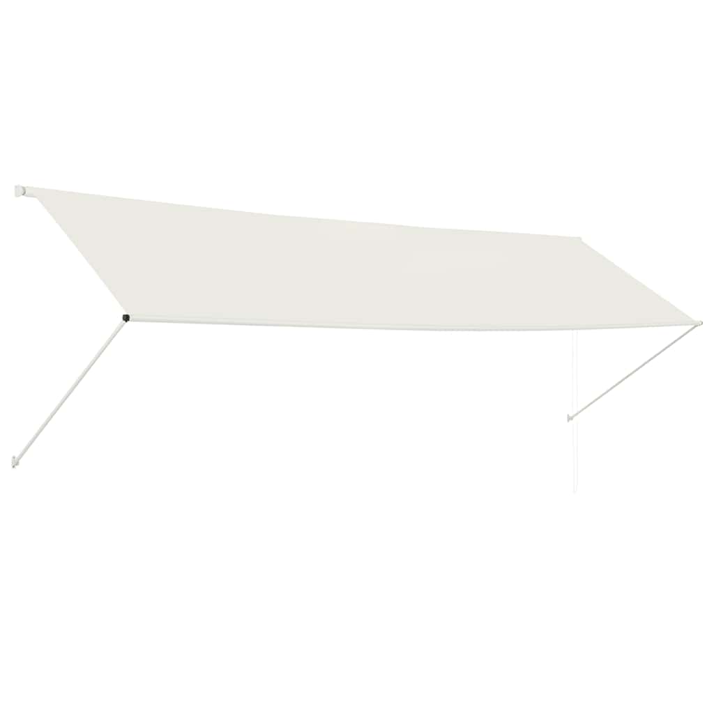 Tenda da Sole Retrattile 400x150 cm Crema 143769
