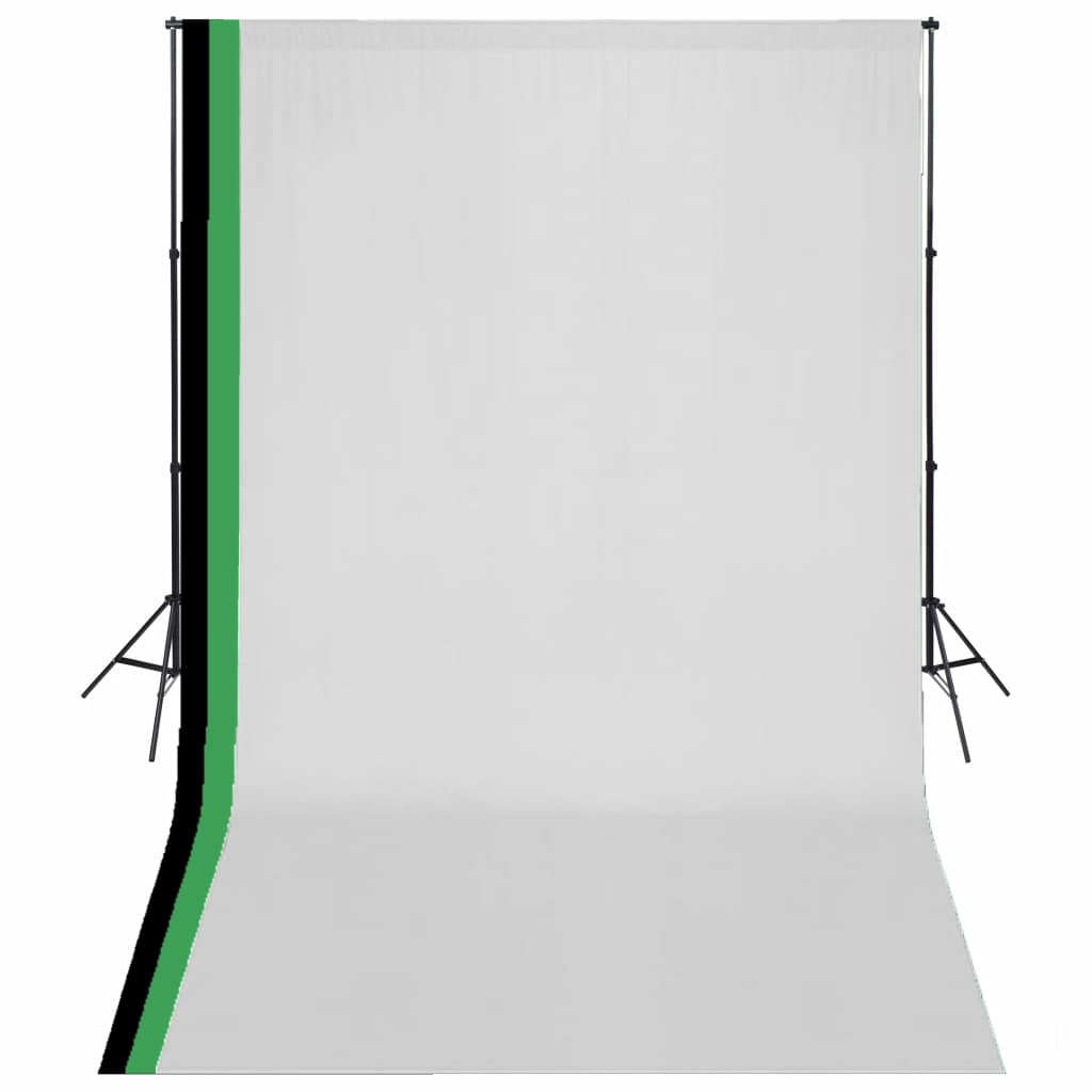 Kit studio fotografico professionale e 3 fondali orientabili in cotone 3 x 5 mt 02_0001518