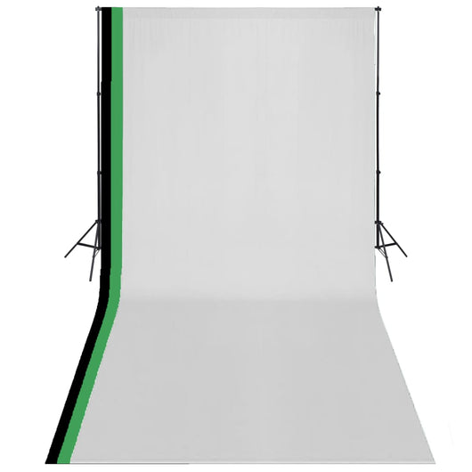 Kit studio fotografico professionale e 3 fondali orientabili in cotone 3 x 6 mt 02_0001519