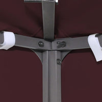 Copertura Superiore per Gazebo a 2 Strati 310g/mÂ² 4x3m Bordeaux  cod mxl 78254