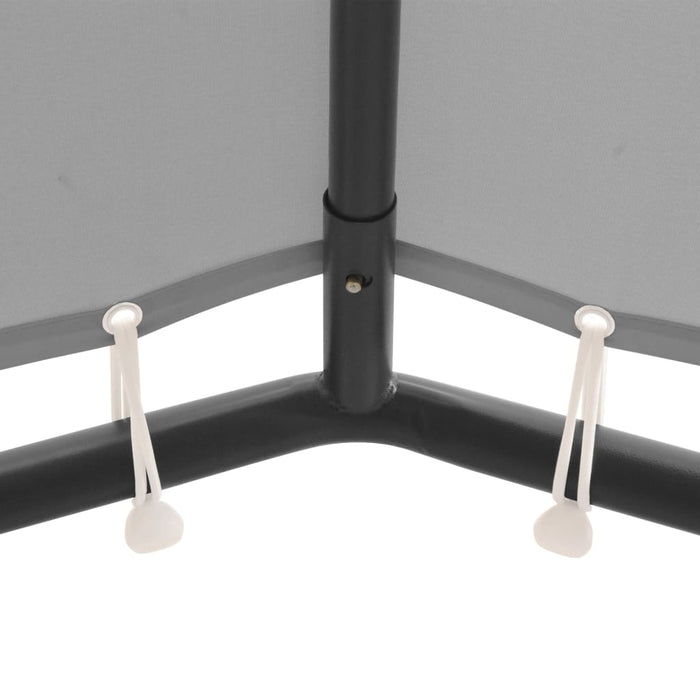 Gazebo 4x4 m Antracite 44767