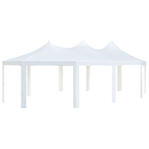 Gazebo 834x448x320 cm Bianco