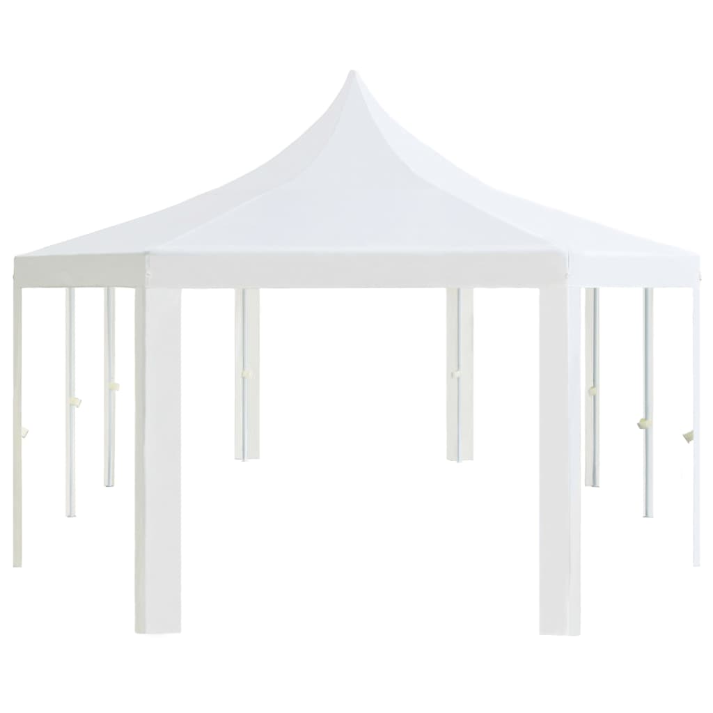 Gazebo 834x448x320 cm Bianco