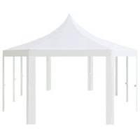 Gazebo 834x448x320 cm Bianco