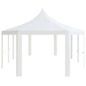 Gazebo 834x448x320 cm Bianco