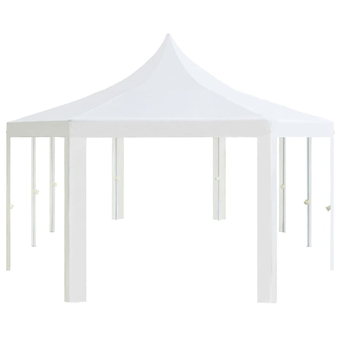 Gazebo 834x448x320 cm Bianco