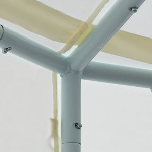 Gazebo 834x448x320 cm Bianco