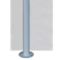 Gazebo 834x448x320 cm Bianco