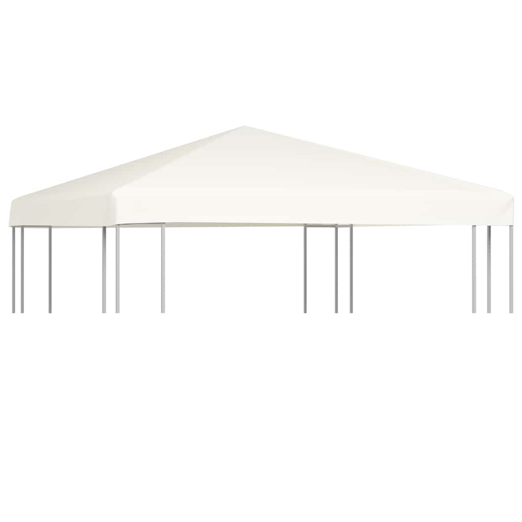 Copertura Superiore per Gazebo 310 g/mÂ² 3x3 m Bianco Crema cod mxl 77521