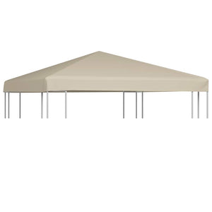 Tetto per Gazebo 310 g/mÂ² 3x3 m Beigecod mxl 113998