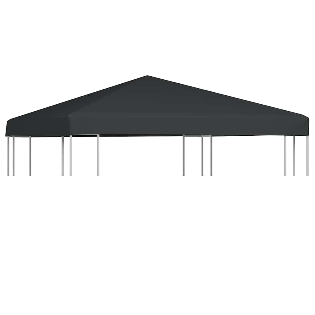 Copertura Superiore per Gazebo 310 g/mÂ² 3x3 m Grigiocod mxl 120898