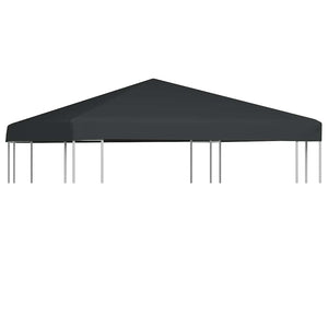 Copertura Superiore per Gazebo 310 g/mÂ² 3x3 m Grigiocod mxl 120898