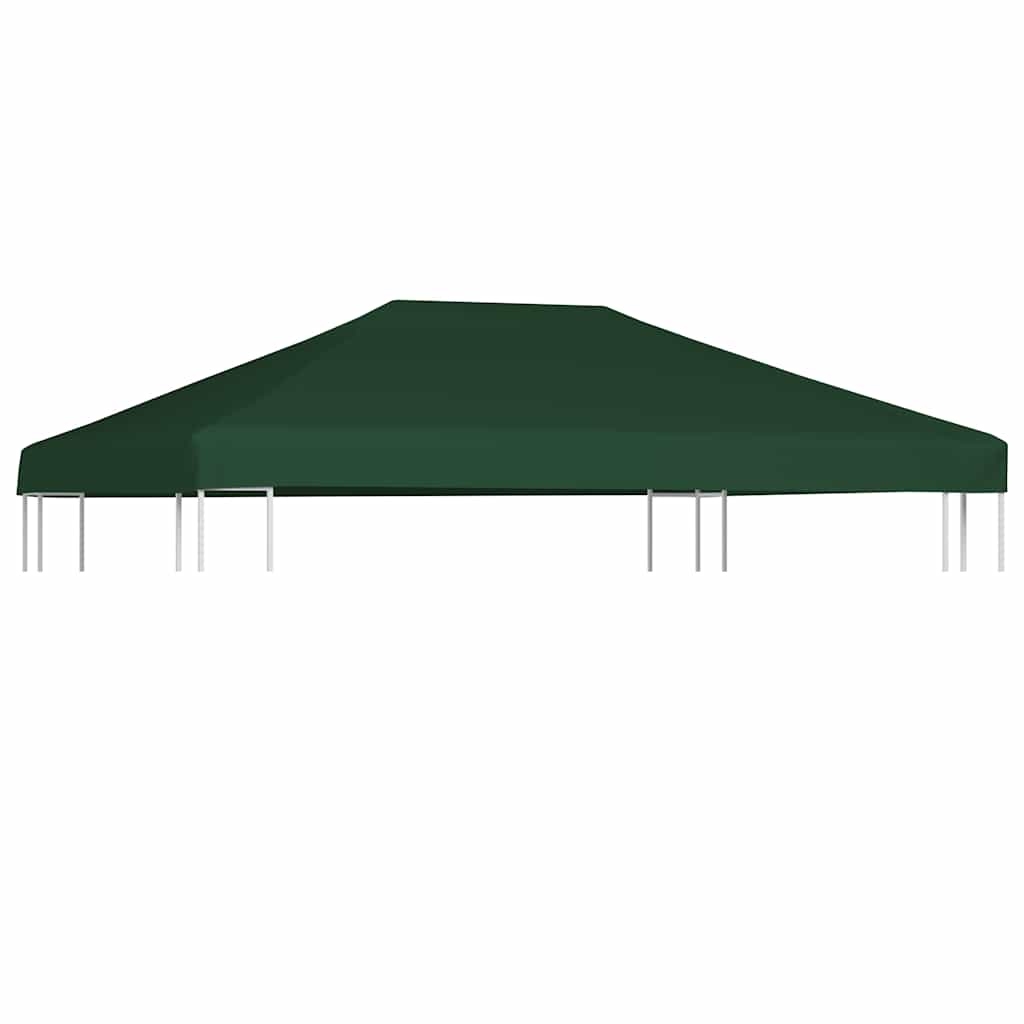 Copertura Superiore per Gazebo 310 g/mÂ² 4x3m Verde cod mxl 78646