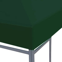Copertura Superiore per Gazebo 310 g/m² 4x3m Verde 44785