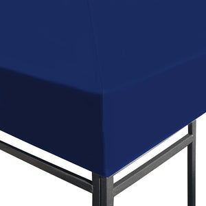 Copertura Superiore per Gazebo 310 g/m² 4x3 m Blu 44788
