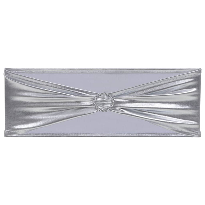 Nastri Ornamentali per Sedie 25pz con Fibbia Diamantata Argentocod mxl 107006