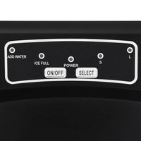 Macchina per il Ghiaccio Nera 1,4 L 15 kg / 24 h 50756