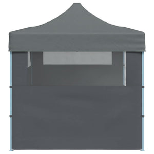 Tenda Pieghevole Pop-Up con Pareti Laterali 3x6 m Antracite 44966