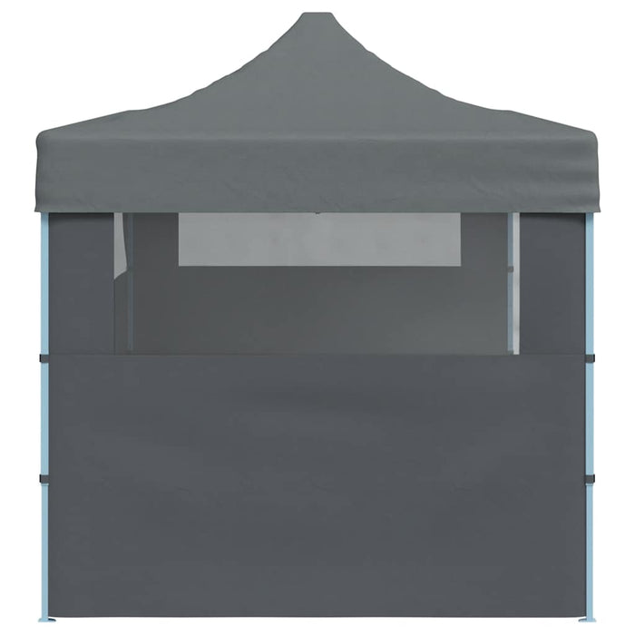Tenda Pieghevole Pop-Up con Pareti Laterali 3x6 m Antracite 44966