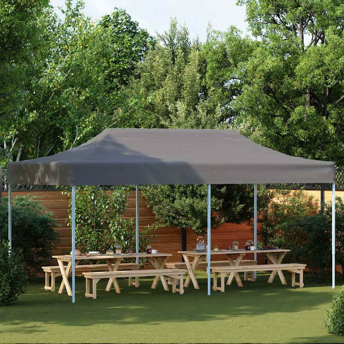 Tenda Pieghevole Pop-Up 3x6 m Antracite