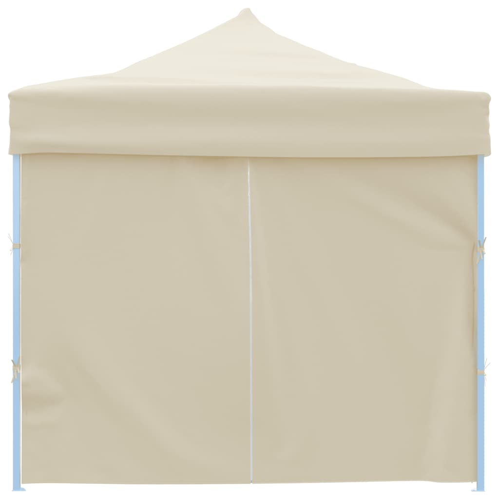 Tenda Pieghevole Pop-Up con 8 Pareti Laterali 3x9 m Crema 44976