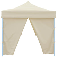 Tenda Pieghevole Pop-Up con 8 Pareti Laterali 3x9 m Crema 44976