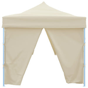 Tenda Pieghevole Pop-Up con 8 Pareti Laterali 3x9 m Crema 44976