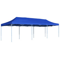 Gazebo Pieghevole Pop-Up 3x9 m Blu cod mxl 58144
