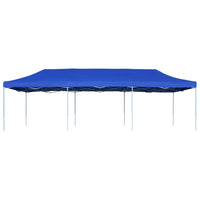 Gazebo Pieghevole Pop-Up 3x9 m Blu cod mxl 58144
