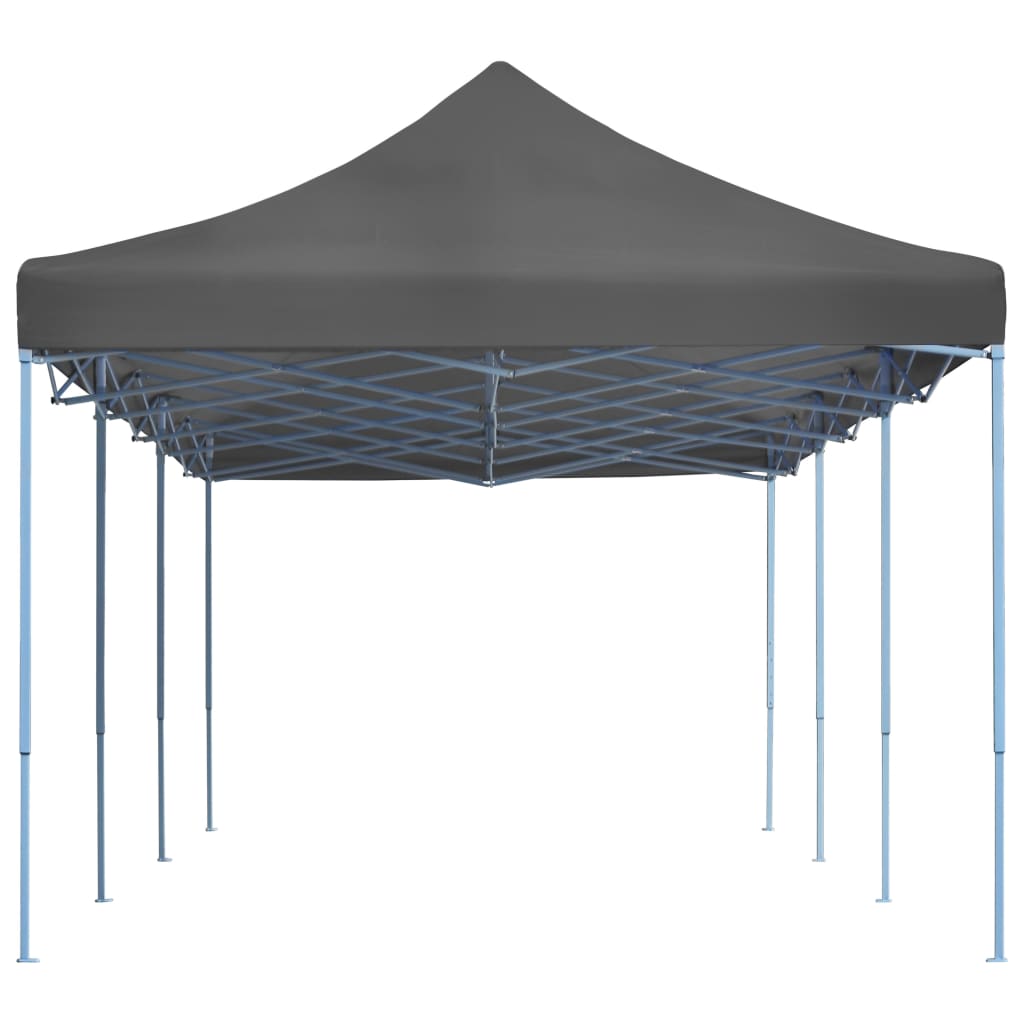 Tenda Pieghevole Pop-Up 3x9 m Antracite 44980