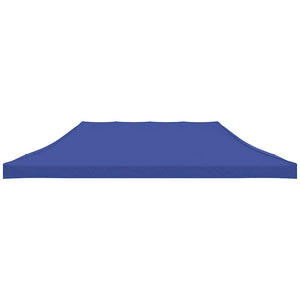 Tetto per Tendone per Feste 3x6 m Blu 44987