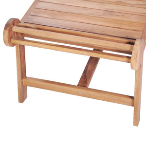 Tavolino da Salotto 100x50x45 cm in Massello di Teak 44734