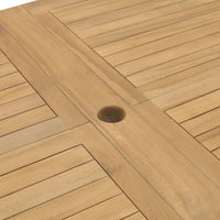 Tavolo da Giardino Allungabile 180-280x100x75 cm in Teak 44678