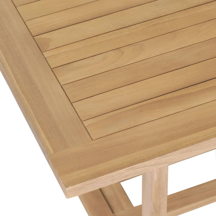 Tavolo da Giardino Allungabile 180-280x100x75 cm in Teak 44678