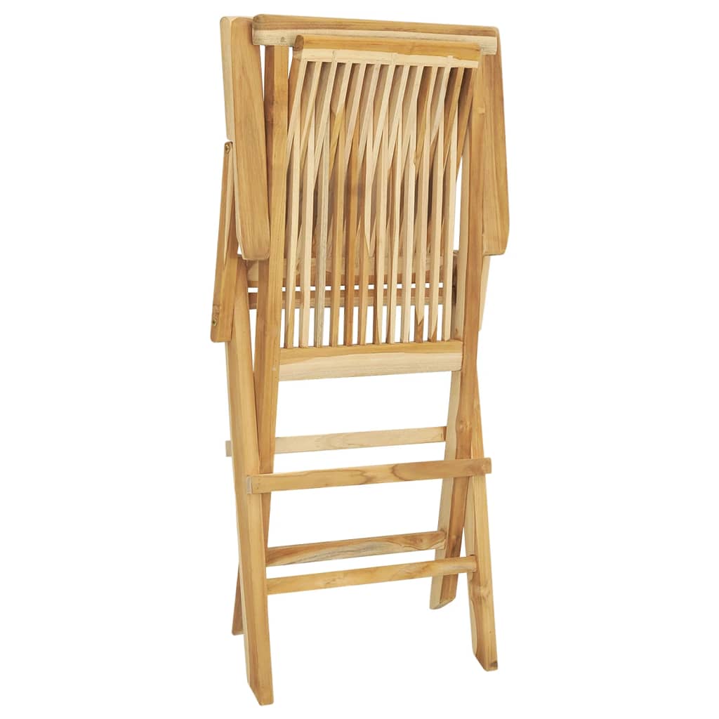 Set da Pranzo per Esterni 5 pz in Legno Massello di Teak cod mxl 35547