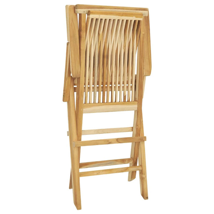 Set da Pranzo per Esterni 5 pz in Legno Massello di Teak cod mxl 35547