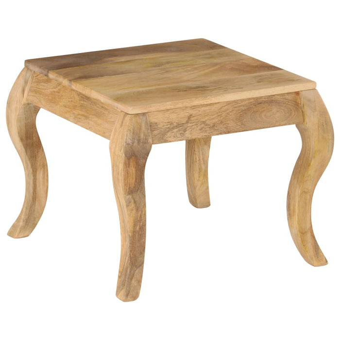 Tavolino da Salotto in Legno Massello di Mango 45x45x40cm 247112