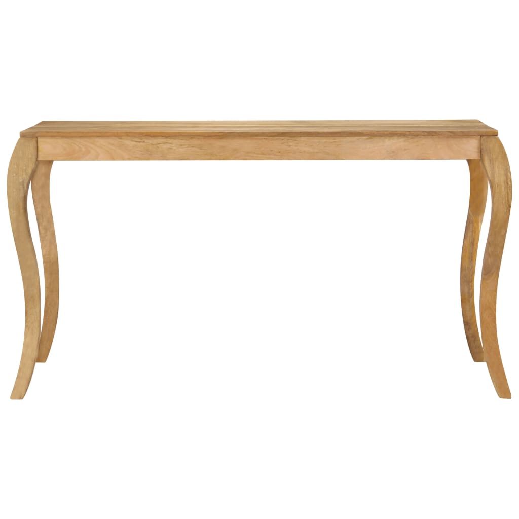Tavolo da Pranzo in Legno Massello di Mango 135x75x76 cm 247114
