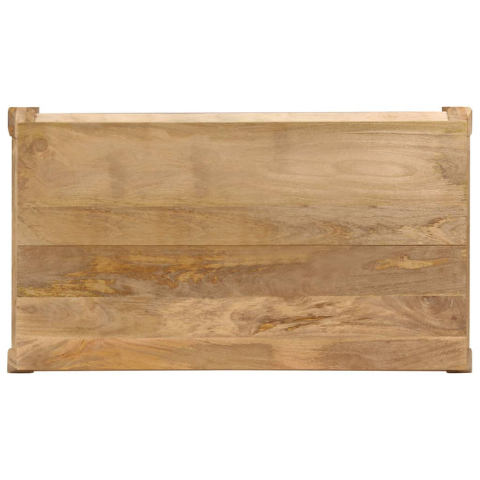 Tavolo da Pranzo in Legno Massello di Mango 135x75x76 cm 247114