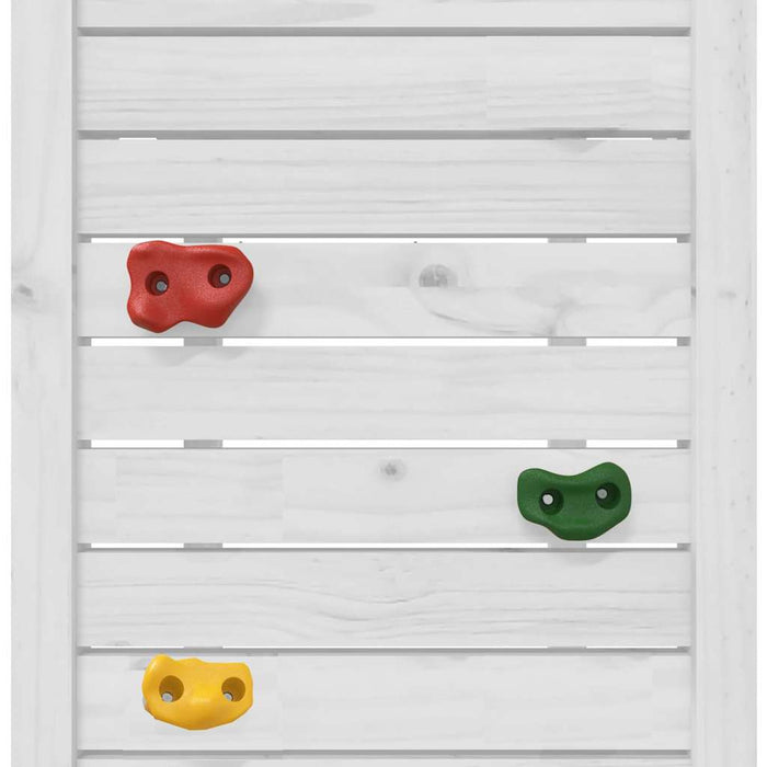 Seggiolino Altalena con Scala Corda e Pietre Arrampicata Blu PE 91695