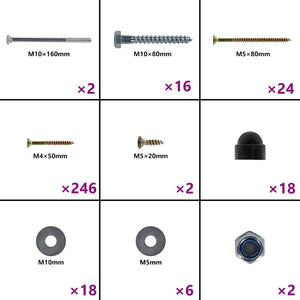 Seggiolino Altalena con Scala Corda e Pietre Arrampicata Blu PE 91695