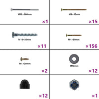 Seggiolino per Altalena con Scala di Corda Blu in Polietilene 91697