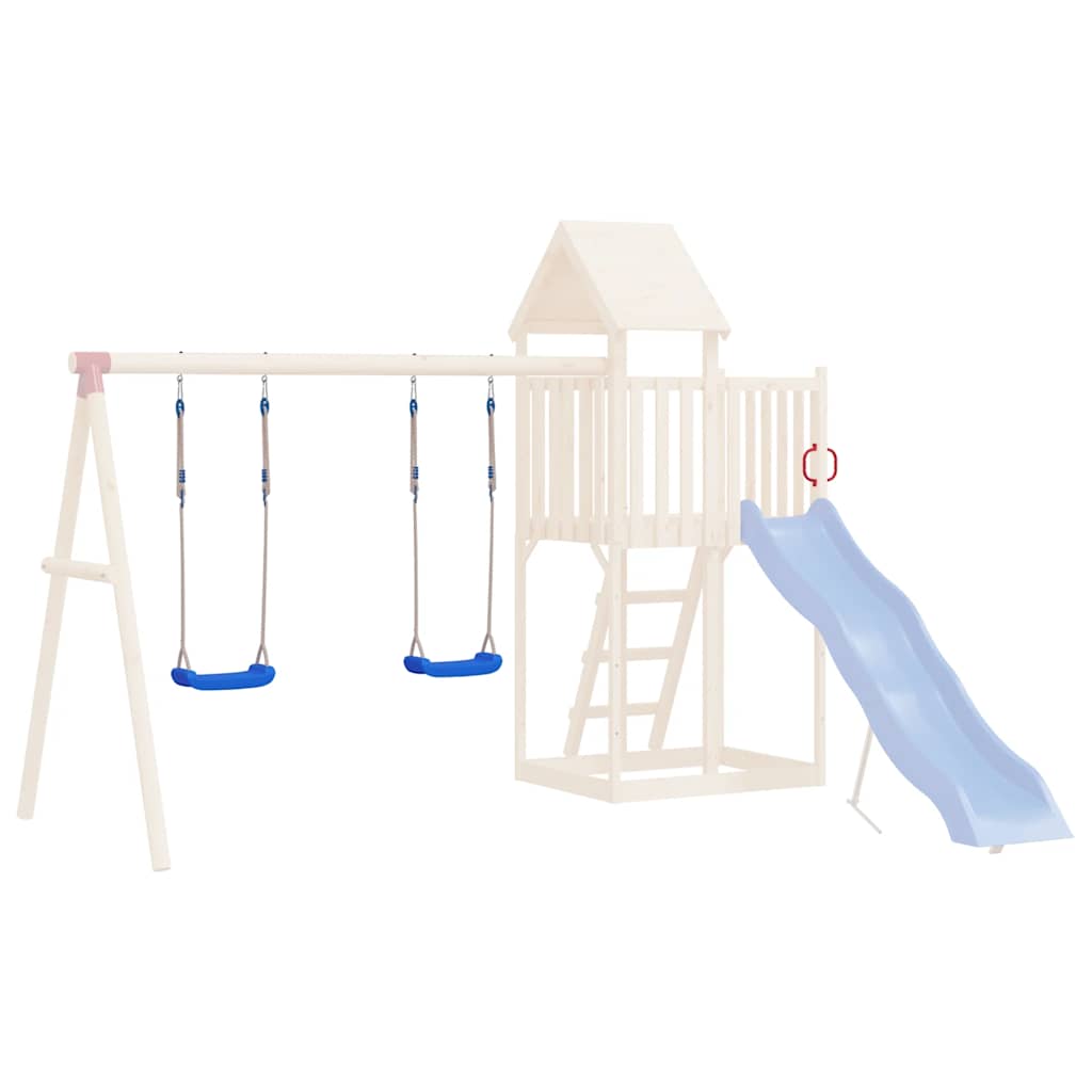 Seggiolini per Altalena con Corde 2 pz Blu 37x15 cm Polietilenecod mxl 102486