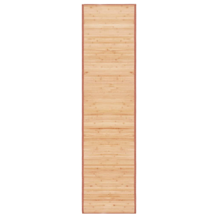 Tappeto in Bambù 80x300 cm Marrone