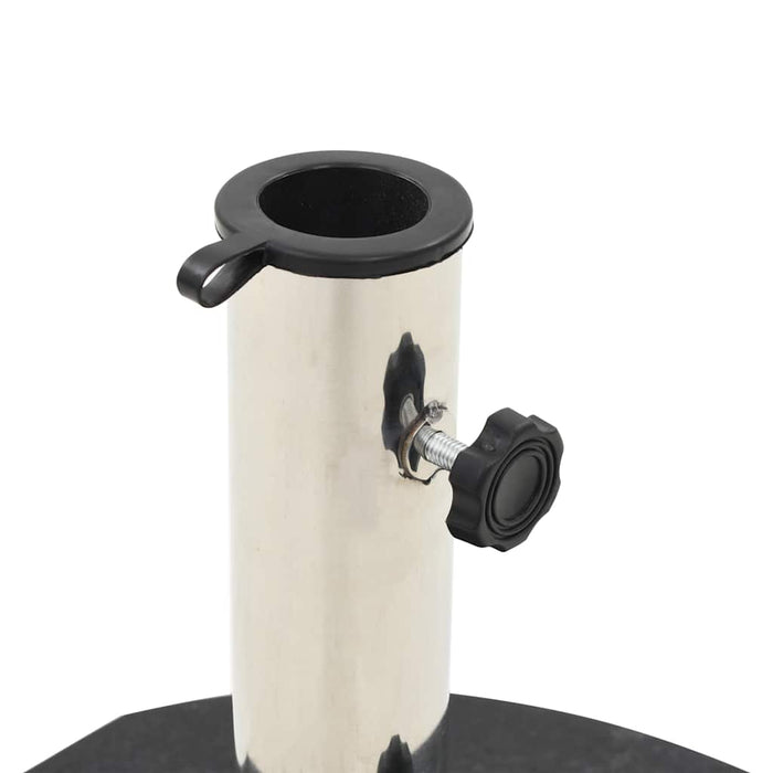 Base per Ombrellone in Granito 28,5 kg Circolare Nera 45064