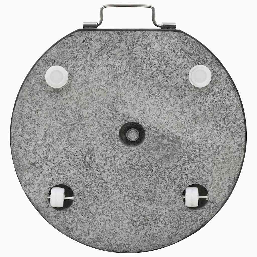 Base per Ombrellone in Granito 28,5 kg Circolare Nera 45064